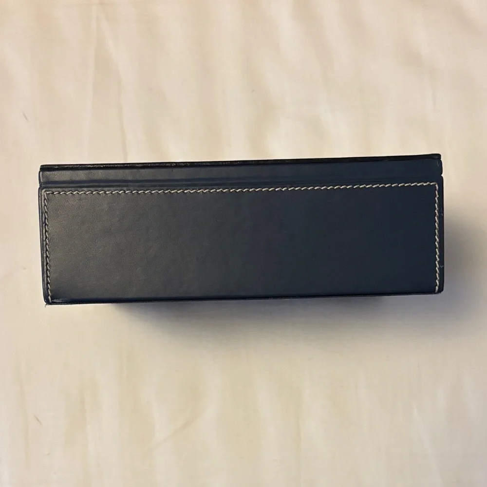 Dooney & Bourke Black and Navy Clutch